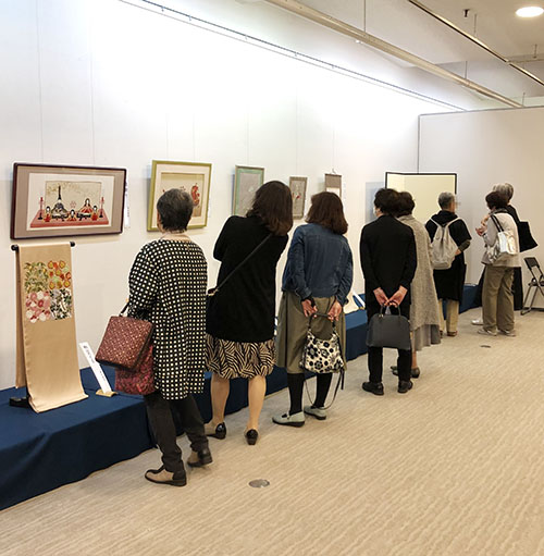 紅会全国展・繍道世界展が始まりました